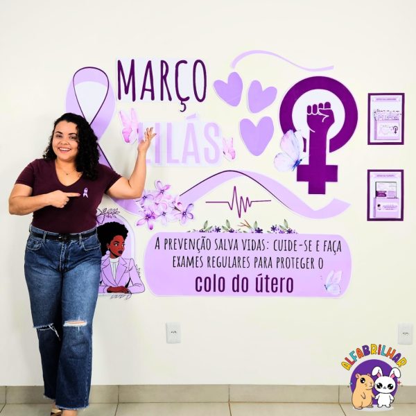 Painel – Março Lilás - Prevenção