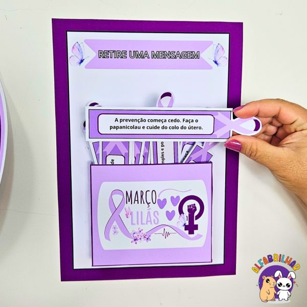 Painel – Março Lilás - Prevenção - Imagem 4