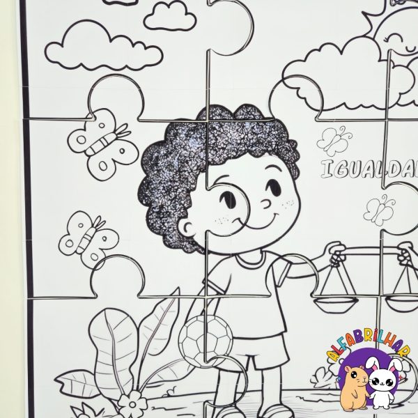 Quebra-Cabeça - Consciência Negra - Igualdade - Imagem 4