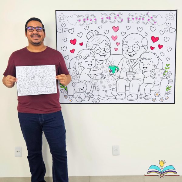 Painel Dia dos Avós - Fofura