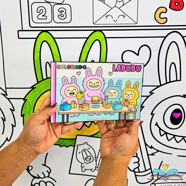 Painel - Volta às Aulas - Labubu - Imagem 3
