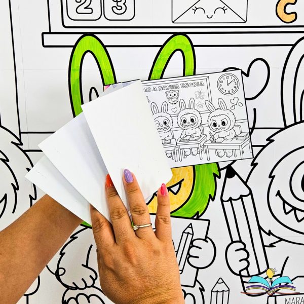 Painel - Volta às Aulas - Labubu - Imagem 4