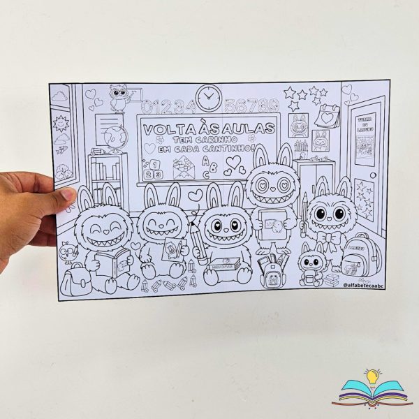 Painel - Volta às Aulas - Labubu - Imagem 6