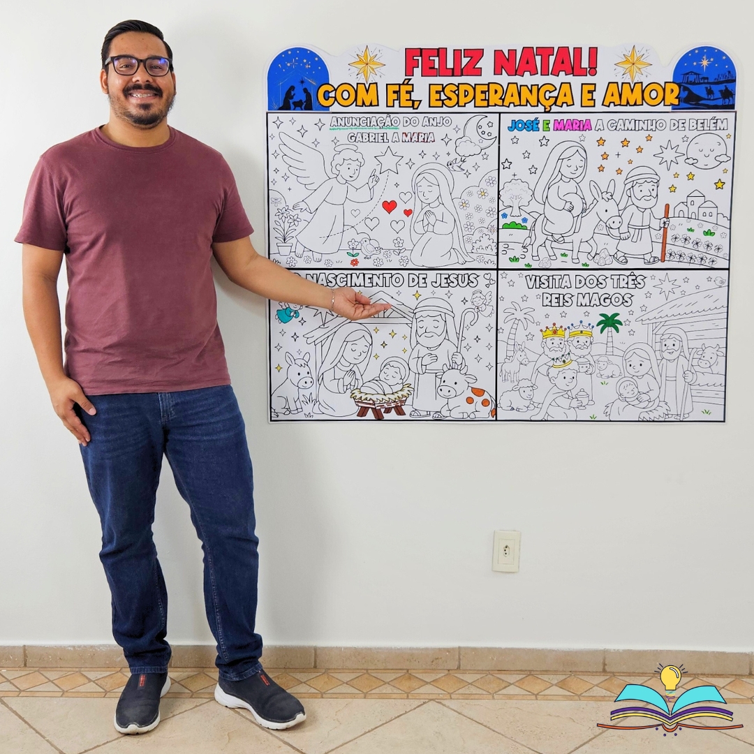 Painel de Natal Esperança