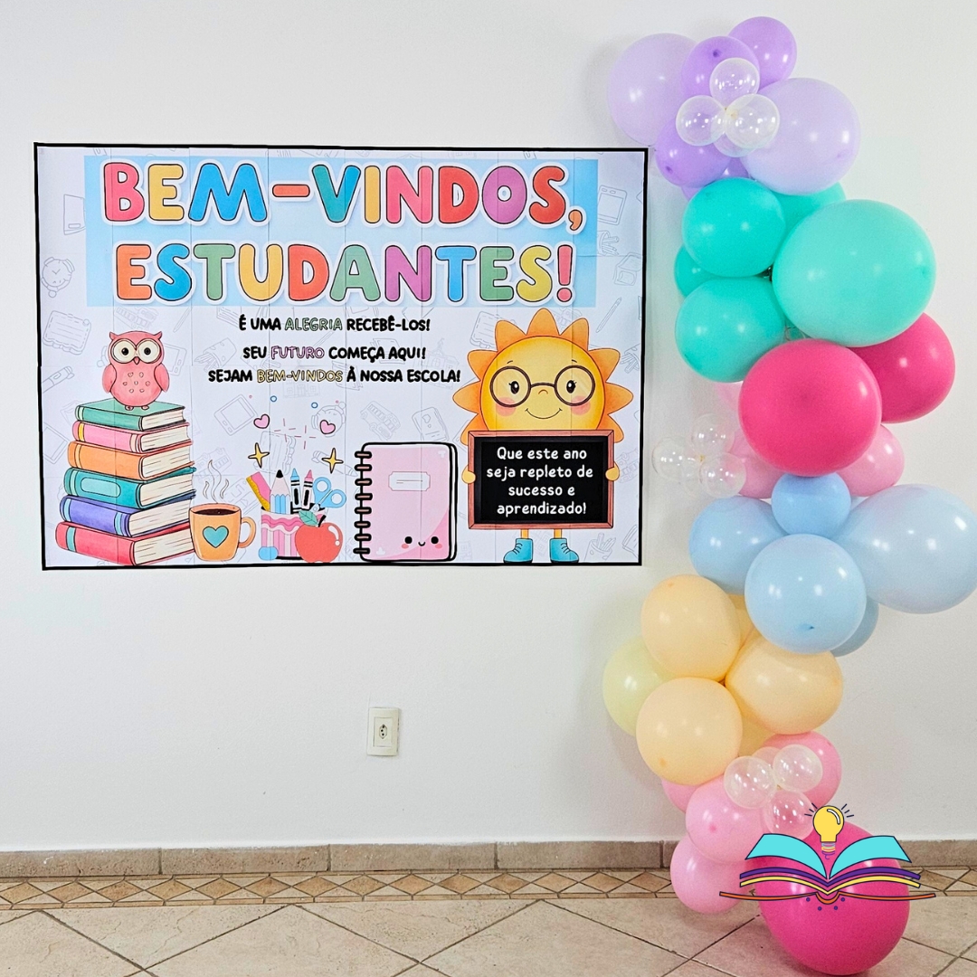 Bem-vindos Estudantes - Alegria